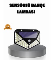 Solar Güçlü 100 Led Bahçe Lambası – Enerji Tasarruflu, Suya Dayanıklı Ve Geniş Açılı Işık