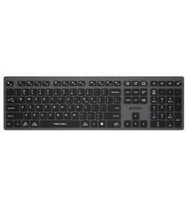 A4 Tech Fstyler FBX50C Gri Bluetooth+2.4G Nano Fn Şarjlı Multimedya Klavye