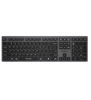 A4 Tech Fstyler FBX50C Gri Bluetooth+2.4G Nano Fn Şarjlı Multimedya Klavye