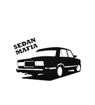 Sedan Mafia Tasarım Oto Sticker Model B 20*15 Cm