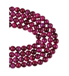 8 MM Pembe Kaplangözü Taşı Dizi - DZ3931-P