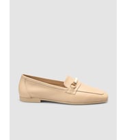 %100 Hakiki Deri Vizon Kadın Loafer