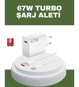 67 Watt Type C Hızlı Şarj Cihazı Oneplus 7 8 9 10 Uyumlu
