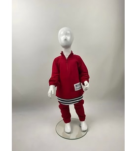 Lakost Kumaş Unisex Takım (Kırmızı)