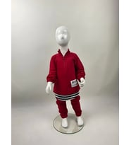 Lakost Kumaş Unisex Takım (Kırmızı)