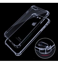 Apple iPhone 8 Plus Uyumlu Kılıf Zore Nitro Anti Shock Silikon (Renksiz)