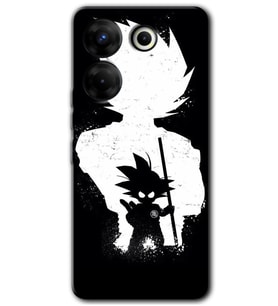 Tecno Camon 20 Kılıf HD Desen Baskılı Arka Kapak - Anime