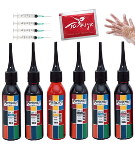 Canon 6 Kartuşlu yazıcılar Uyumlu Mürekkep Dolum Seti 6x100 ml.