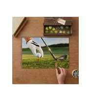 Golf- Hobi- Spor Tasarımı 240 parça Ahşap Puzzle Ahşap Kutuda MP00895