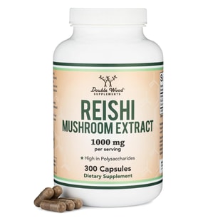 Double Wood Reishi Mushroom (Red Reishi) 300 Capsul.41.