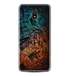 Xiaomi Redmi 8A 8 Pro 9C 9T 10C 11T Pro Kılıf Desenli Silikon İşaretler Tuval 1716