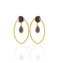 Kadir Jewellery 22 Ayar Altın Kaplama Vintage Küpe -El İşçiliği Ve Hipoalerjenik Küpe