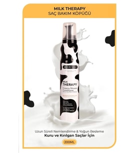 Milk Therapy Kremsi Saç Bakım Köpük 200 ML - Besleyici Koruyucu - mrfs