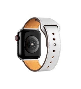 Durukar® Watch 42mm KR415 Luaz Deri Kordon - Beyaz