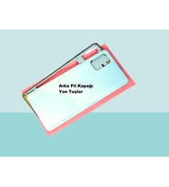 Tkgz - Samsung Galaxy A71 A715 FULL KASA Arka Kapak Batarya Kapağı - MAVİ