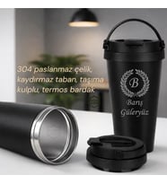 Kişiye Özel Çelik Termos Bardak 9 Farklı Tasarım Seçeneğiyle