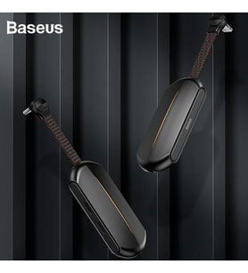 Baseus L47 3in1 2X iPhone Lightning başlık Ve 3.5mm Kulaklık Çıkışlı Şarj A - HPSBYI8114-8