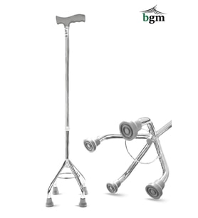 Baston 4 Ayaklı Quadripod Ayarlanabilir Denge Bastonu Asa Lüks Yüksek Kalite