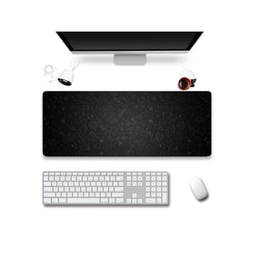 SonicTouch Beyin Fırtınası İkonlar Gamer Oyuncu Dikişsiz Sıvı Geçirmez Klavye Mouse Pad 32x70Cm