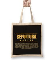 Sepultura Nation 01 Bez Çanta Uzun Saplı