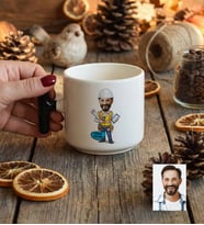 Kişiye Özel Karikatürlü İnşaat Mühendisi T Kupa Mühendisler Günü Hediyesi