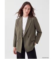 LCW Modest Haki Kadın Blazer Ceket