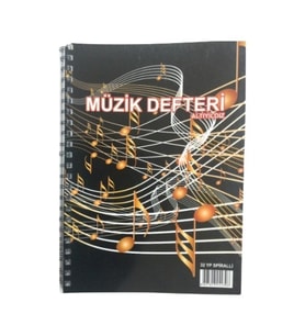 A4 Spiralli Müzik Defteri (32 Yaprak)