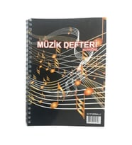 A4 Spiralli Müzik Defteri (32 Yaprak)
