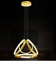 Aula Ledli Sarkıt Avize (Gold)