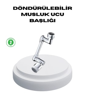 Dönebilir Musluk Başlığı – Lavabo Temizliği Ve El-yüz Yıkamada Maksimum Rahatlık