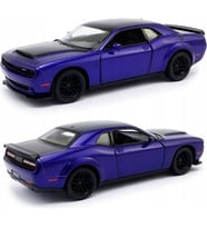 Kinsmart 2023 Dodge Challenger Srt Demon 170 Edition, Black/white - Kinsmart 5461D