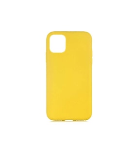 Apple iPhone 11 Pro Max Uyumlu Kılıf Zore LSR Lansman Kapak (Sarı)