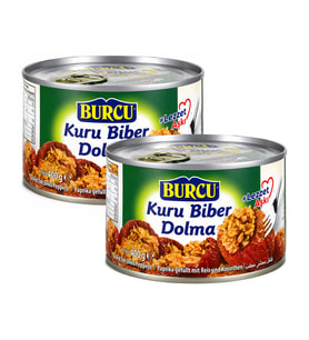 Burcu Kuru Biber Dolma 400 gr x 2 Adet