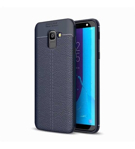 Samsung Galaxy J6 Uyumlu Kılıf Zore Niss Silikon Kapak (Kırmızı)