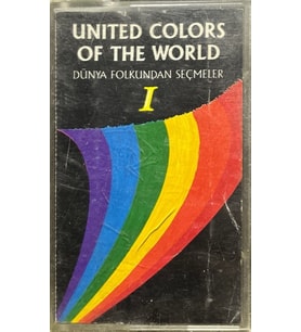 (Plak Değildir KASET tir) Kaset United Colours Of The World Dünya Folkundan Seçmeler Kaset