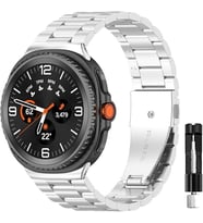 Samsung ile uyumlu Galaxy Watch 8 40mm 44mm Classic 46mm Kordon Klipsli Metal Kordon 04 Kısaltma Aparatı