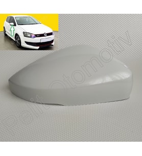 POLO SAĞ AYNA KAPAĞI 6R0857538 / 6R0857538B GRU (BEYAZ BOYALI)