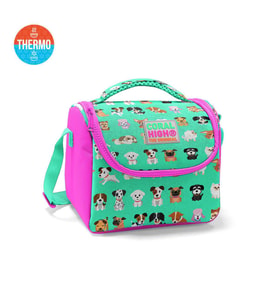 Coral High Kids Su Yeşili Pembe Köpek Desenli Thermo Beslenme Çantası 11715
