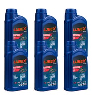 Lubex Rapidus 2T 1 Lt 2 Zamanlı Motosiklet Yağı (6 Adet)