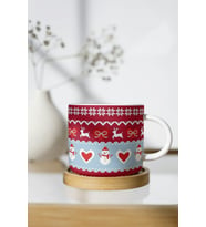 NOEL TEMALI NESCAFE FİNCANI (Çok Renkli-Multı)