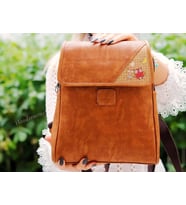 Baykuş Figürlü Business Sırt Çantası Etnik Bohem Style - TABA