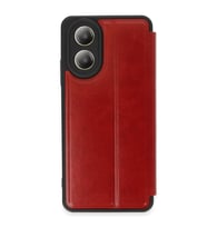 Oppo A38 Kılıf Flip Cover - Kırmızı
