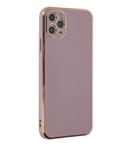 iPhone 11 Pro Max Kılıf Volet Silikon - Mor