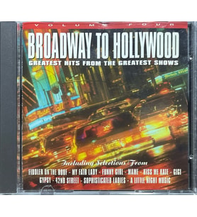 (Plak Değildir CD dir) CD Broadway To Hollywood Volume Four CD (Karışık)