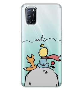Oppo Küçük Prens Tasarımlı Şeffaf Telefon Kılıfı