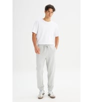 Erkek Pike İnterlock Sweatpant GrayMelange