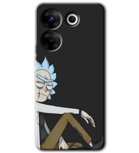Tecno Camon 20 Kılıf HD Desen Baskılı Arka Kapak - Rick