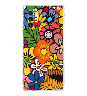 PrintiFy Samsung Galaxy Note 10 Plus ile Uyumlu Retro Color 2  Kamera Korumalı Şeffaf  Kılıf