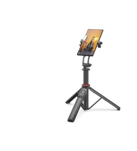 Telefon Tripodu Ve Selfie Çubuğu Seti Manyetik Bluetooth Kumandalı 130 Cm - Siyah ND1047