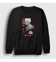 Presmono Unisex Siyah Ken Kaneki V3 Anime Tokyo Ghoul Sweatshirt 350381tt